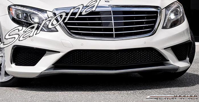 Custom Mercedes S Class  Sedan Front Bumper (2014 - 2019) - $890.00 (Part #MB-123-FB)